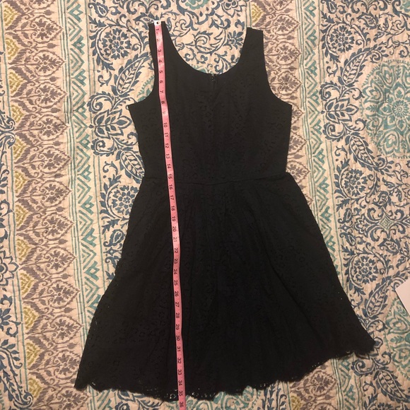 J. Crew navy blue lace dress with pockets size 6 - Picture 7 of 8
